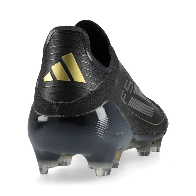 adidas F50 Elite Laceless FG Dark Spark - Noir/Argenté/Doré