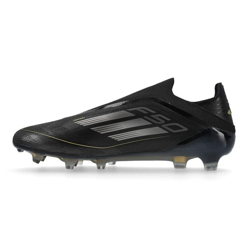 adidas F50 Elite Laceless FG Dark Spark - Noir/Argenté/Doré